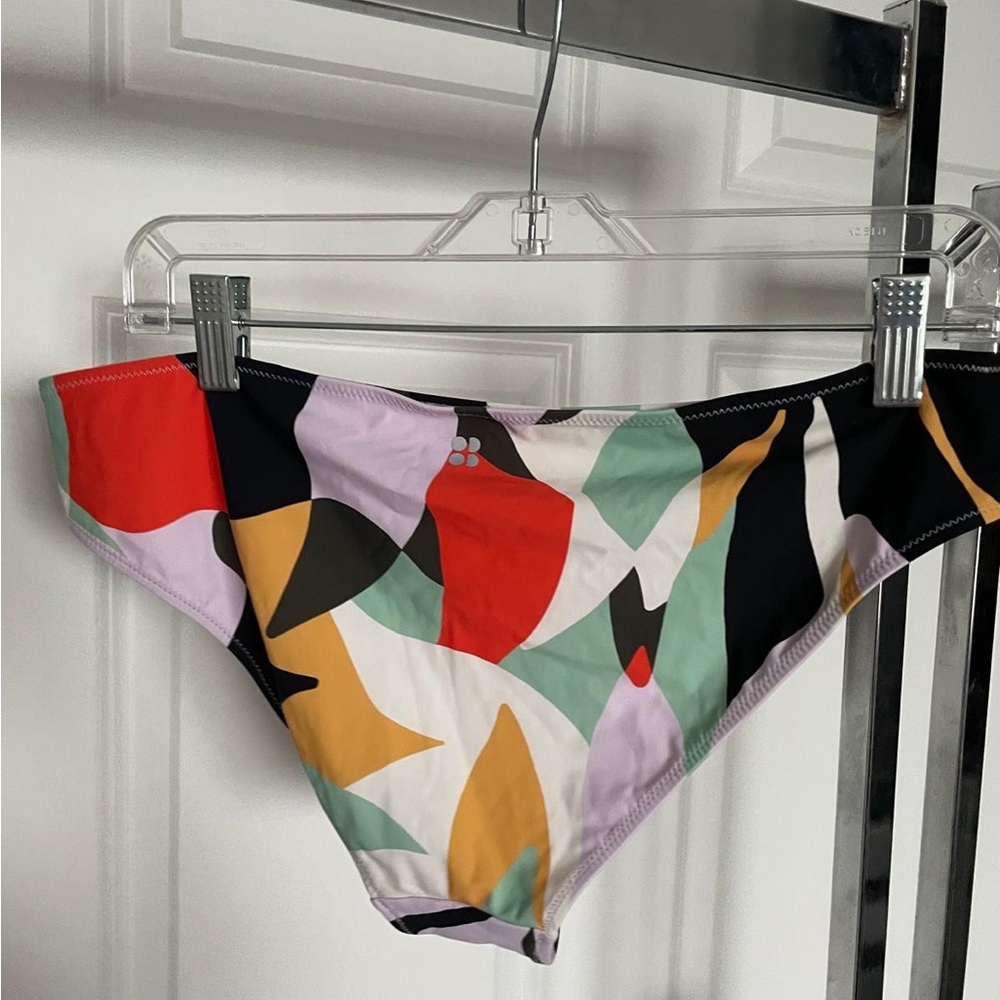 Colorful Patterned Bikini Bottom - Picture 5 of 8